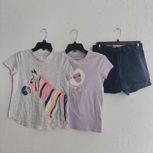 Girl Tee Shirt And Short